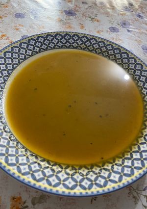 Una foto de Sopa de verduras