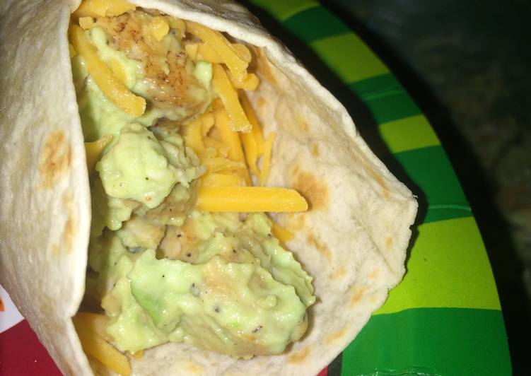 Recipe of Quick LOW CARB | Chicken Avocado Taco