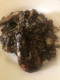 Una foto de Arroz negro