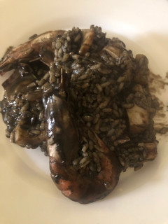 Una foto de Arroz negro