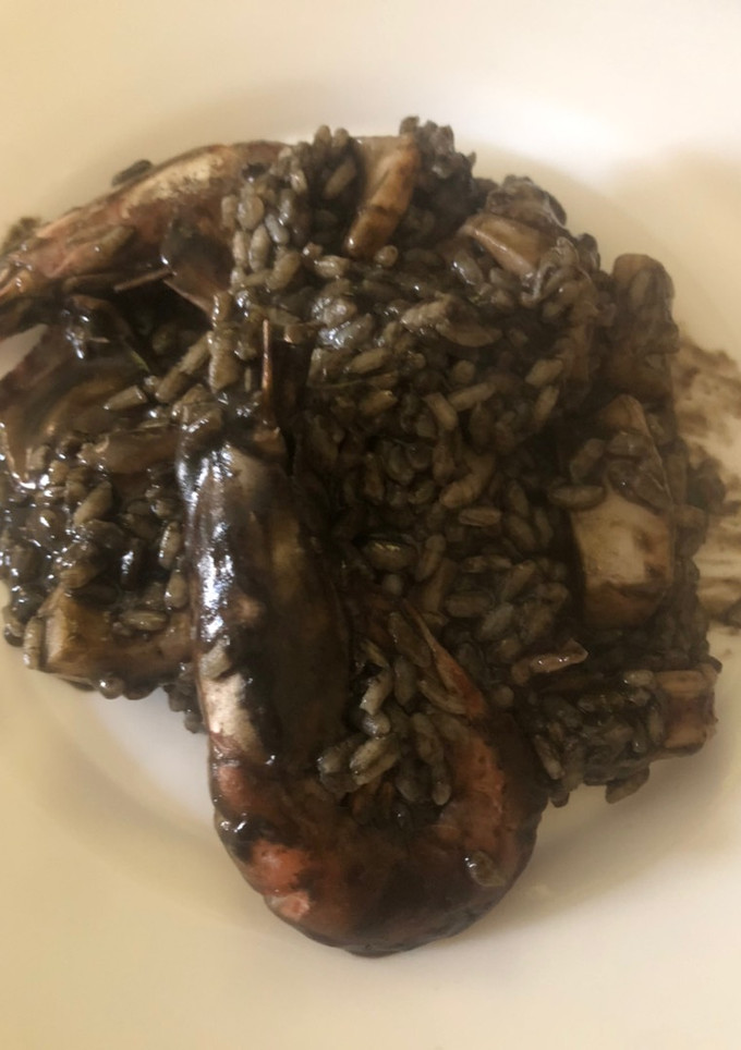 Una foto de Arroz negro