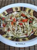 Tumis Tahu dengan Lokio