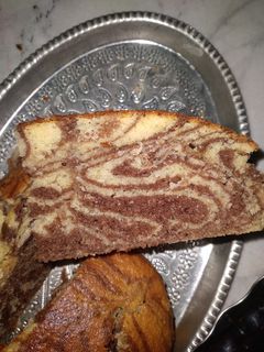 عکسی از دستور کیک زبرا