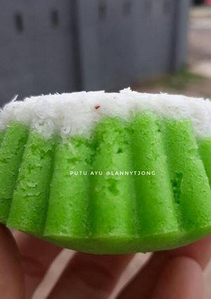 Foto resep Kue putu ayu