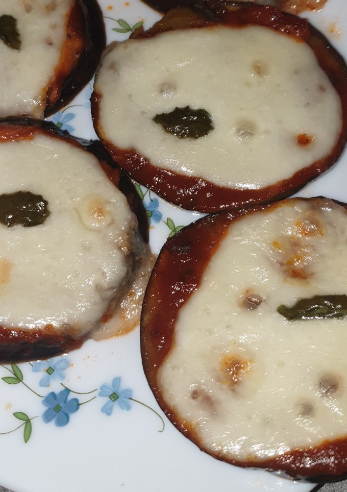 Une photo de Médaillon d'Aubergine