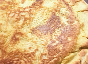 Una foto de Fainá en sartén 🍕