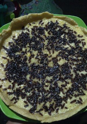 Foto resep Pie Susu Rice Cooker 🐾🍫🍴