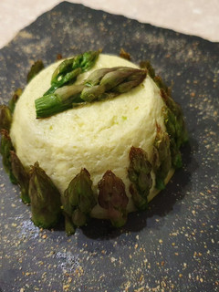 Foto di Flan di asparagi e porro