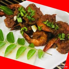 Whosayna’s Prawns Chillat A picture of Whosayna’s Prawns Chillat.