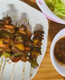 Thịt xiên nướng