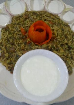 પાલક ખીચડી રેસીપી મુખ્ય ફોટો