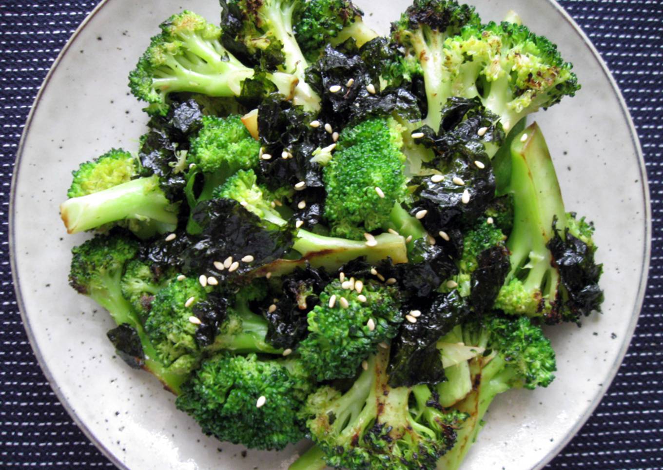 Stir-fried Broccoli & Nori