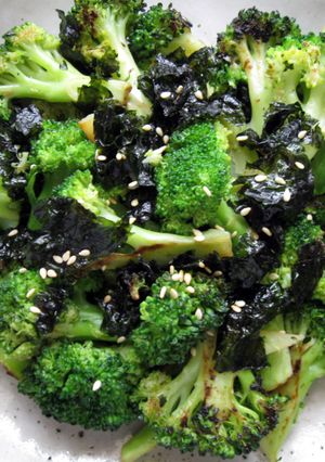 A picture of Stir-fried Broccoli & Nori.