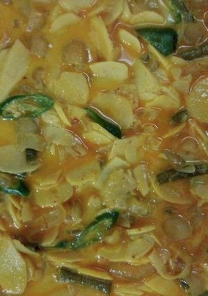 Foto resep Rebung kikil cabe ijo
