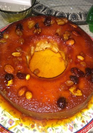 Una foto de Budín de pan