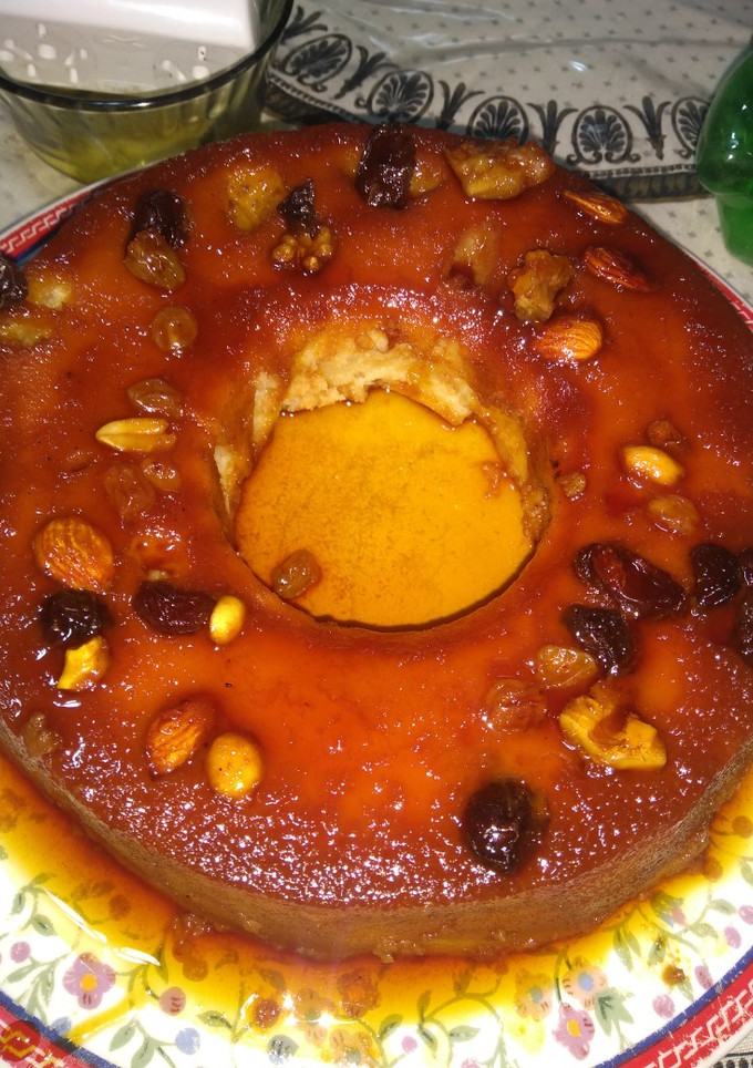 Una foto de Budín de pan