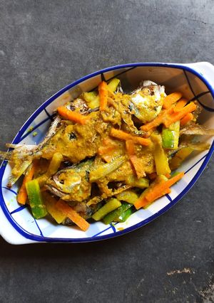 Foto resep Ikan Kembung Acar Kuning