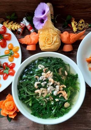 Hình của món Hoa cỏ mùa Xuân.