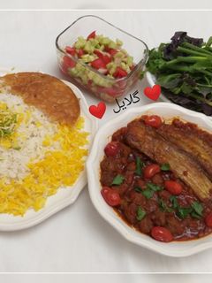عکسی از دستور تبسی بادمجان 😋