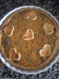 Tarta de berenjenas, calabaza y zanahoria!!!