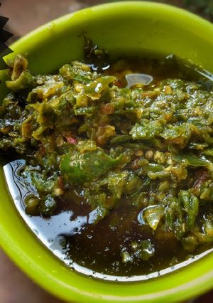 Foto resep Sambel ijo simple