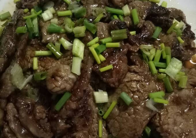 Beef bulgogi