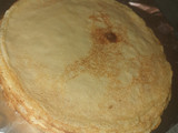 Crêpes légère au lait d'amande