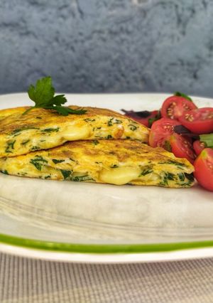 Una foto de Omelette