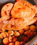 Gà Nướng Bơ & Hạt Dẻ 🌰