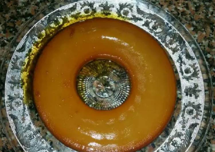 Flan de galletas