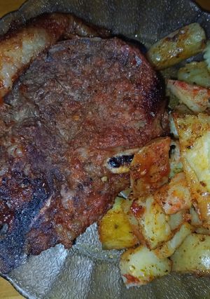 Una foto de Costeletas al BBQ