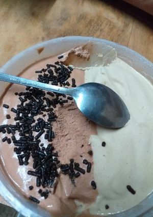 Foto resep Ec cream coklat kopi