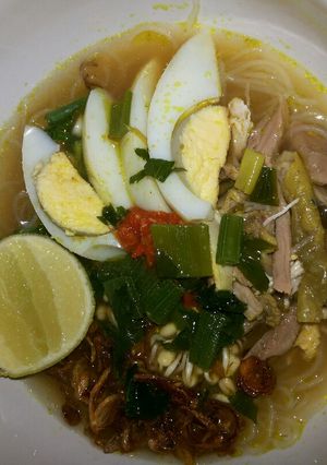 Foto resep Soto ayam kampung lamongan