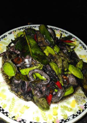 Foto resep Cumi hitam
