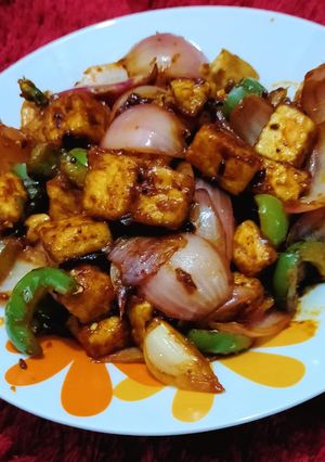 पनीर चिल्ली (paneer chilli recipe in Hindi) रेसिपी मुख्य फोटो