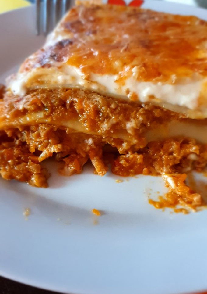 Una foto de Lasaña boloñesa Thermomix