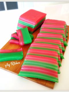 Foto resep Lapis sagu a.k.a kue pepe