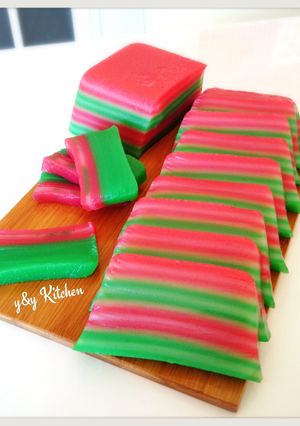 Foto resep Lapis sagu a.k.a kue pepe