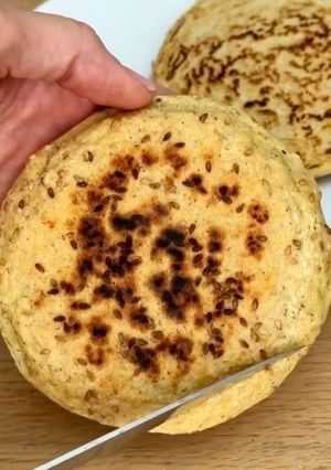 Una foto de Pan fácil en sartén