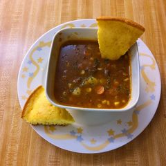 A picture of Lee's Easy Southern Beef Vegetable Stew.