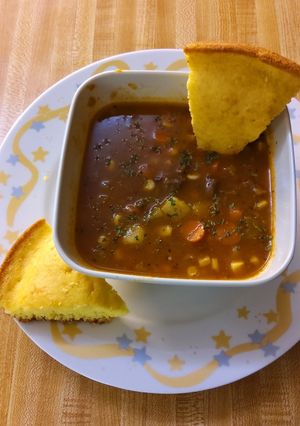 A picture of Lee's Easy Southern Beef Vegetable Stew.