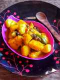 Kumro Aloo'r Chokka/ Potato Pumpkin Curry
