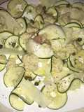 Carpaccio de calabacín