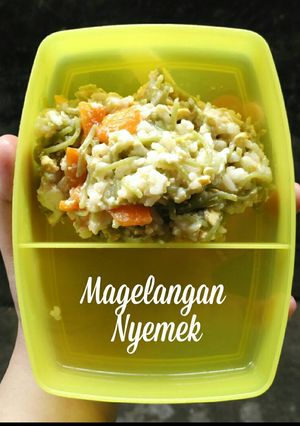 Foto resep (mpasi) magelangan nyemek