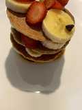 Pancakes de banana vegana