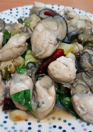 醬燒牡蠣 的食譜成品照片