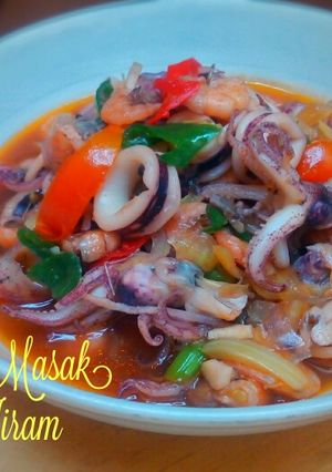 Foto resep Seafood Masak Saos Tiram