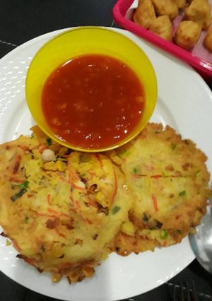 Foto resep Fuyunghai Ayam Jamur