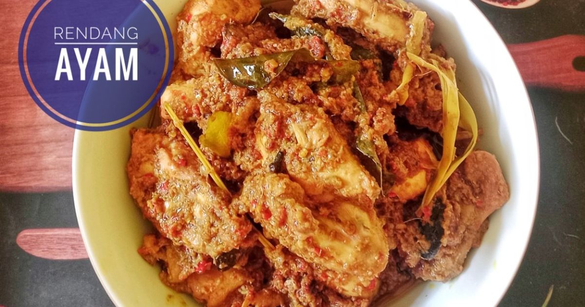 811. 🐔 Rendang Ayam