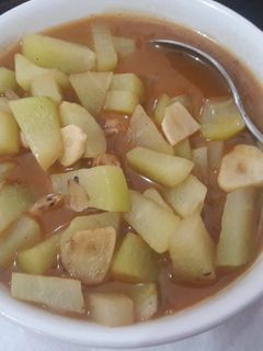 Foto resep Labu siam tumis udang kering